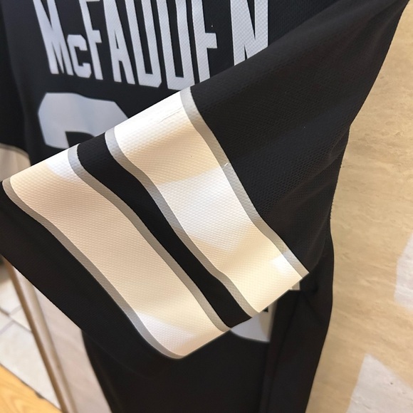 Darrin McFadden Oakland Raiders Black Jersey with Gray Accents - Picture 8 of 8